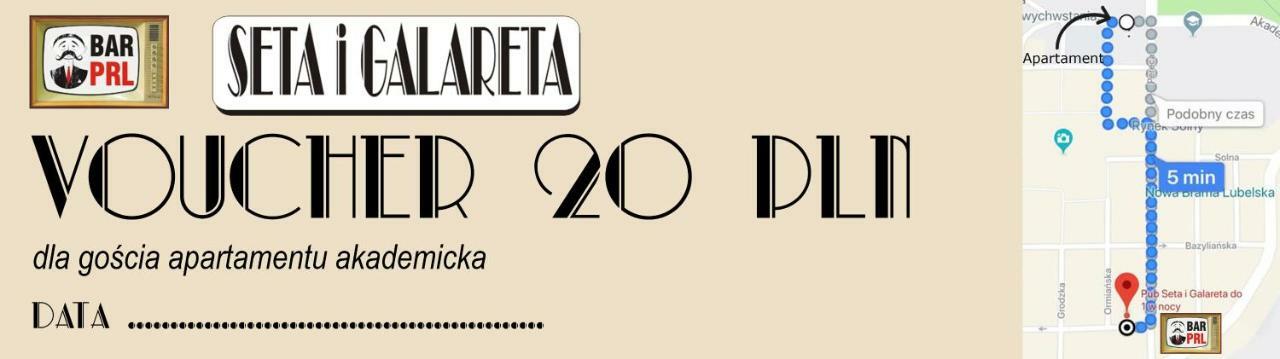 Apartament Akademicka Zamosc  Bagian luar foto